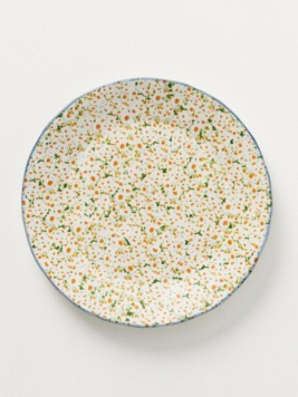 ANTHROPOLOGIE Kimmy Scafuro Flowerfield  Dessert Plate NEW